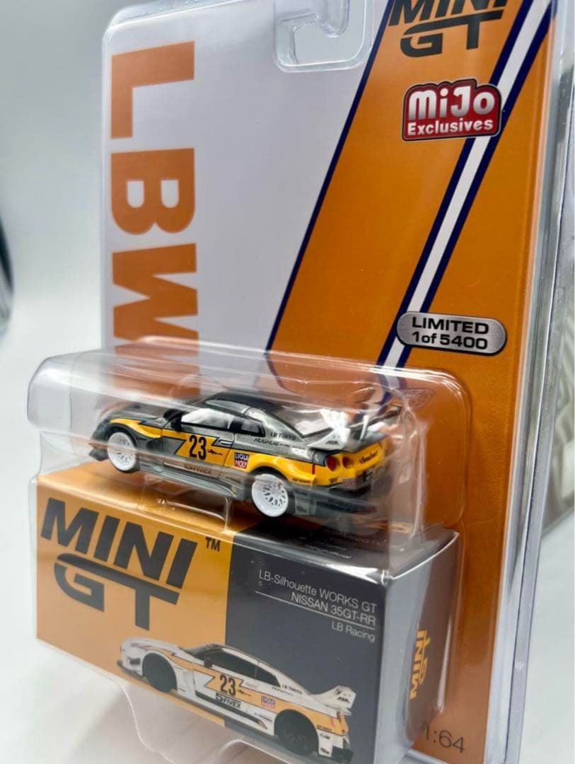 MINI GT LB-シルエットワークス GT 日産 35GT-RR チェイス