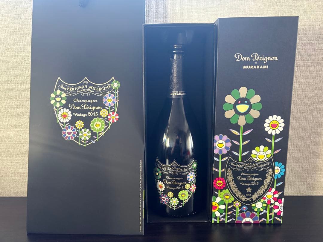 R*o様 【限定】ドンペリニヨン ヴィンテージ2015 村上隆ボトル 空瓶 箱