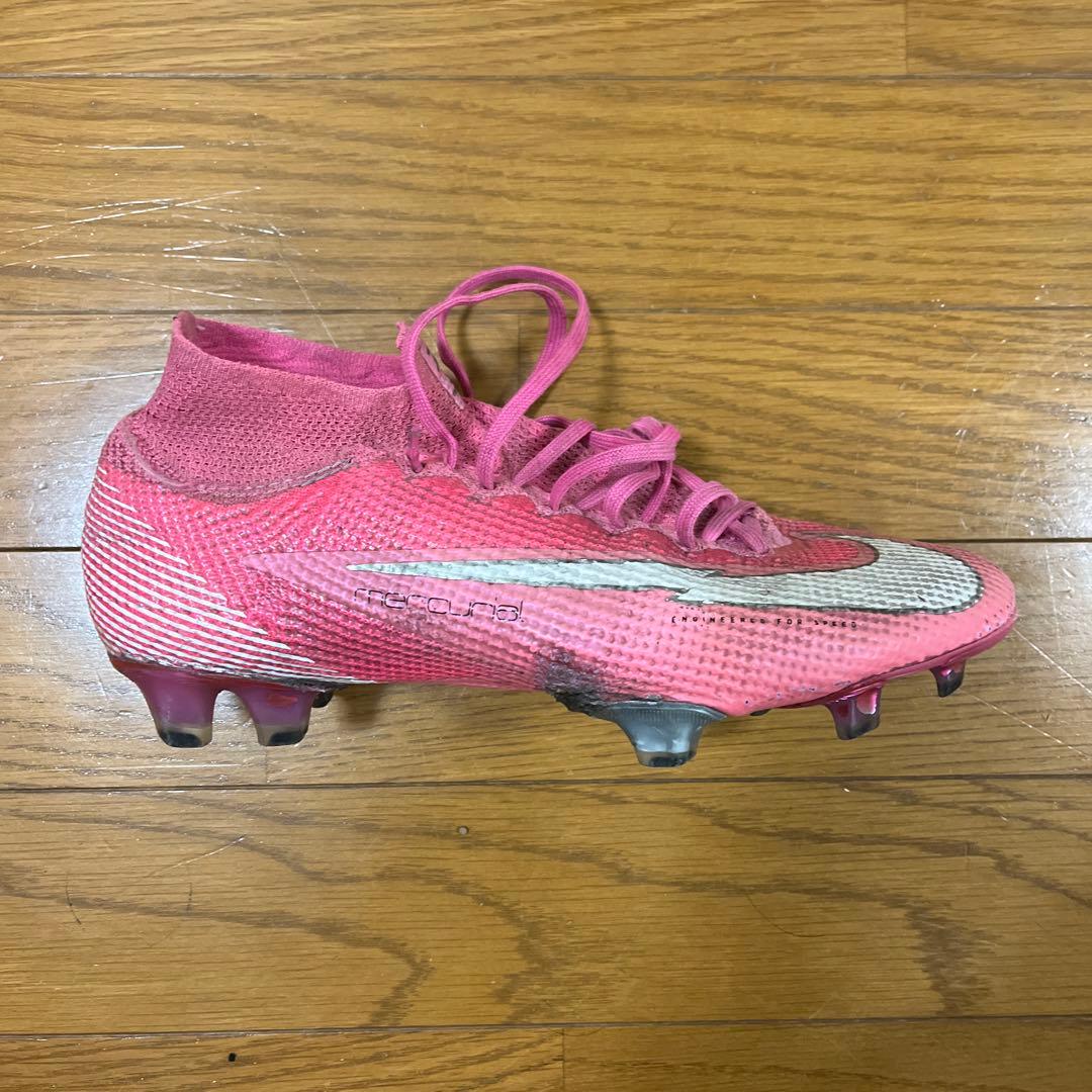 激レアナイキマーキュリアルスーパーフライ7エリートFG KMモデル 25.5cm