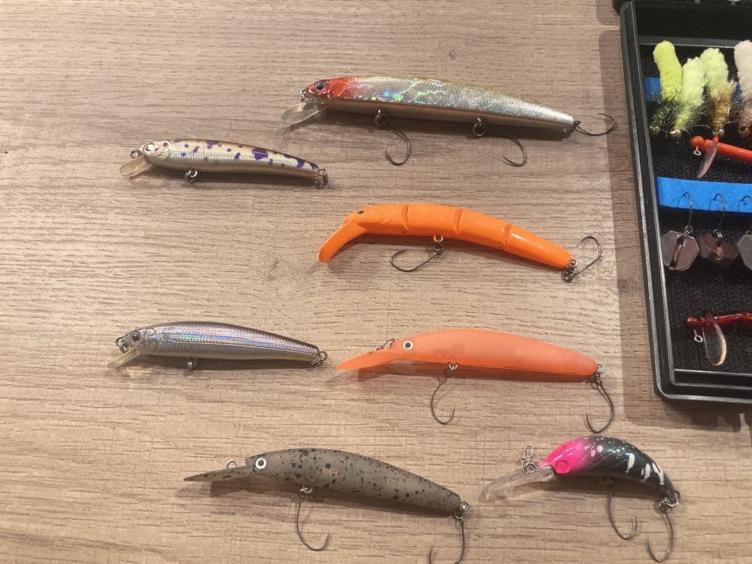 トラウトルアーセット引退セールセット