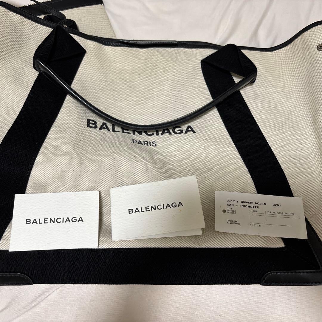 バレンシアガ　キャンバス　トートバッグ　L