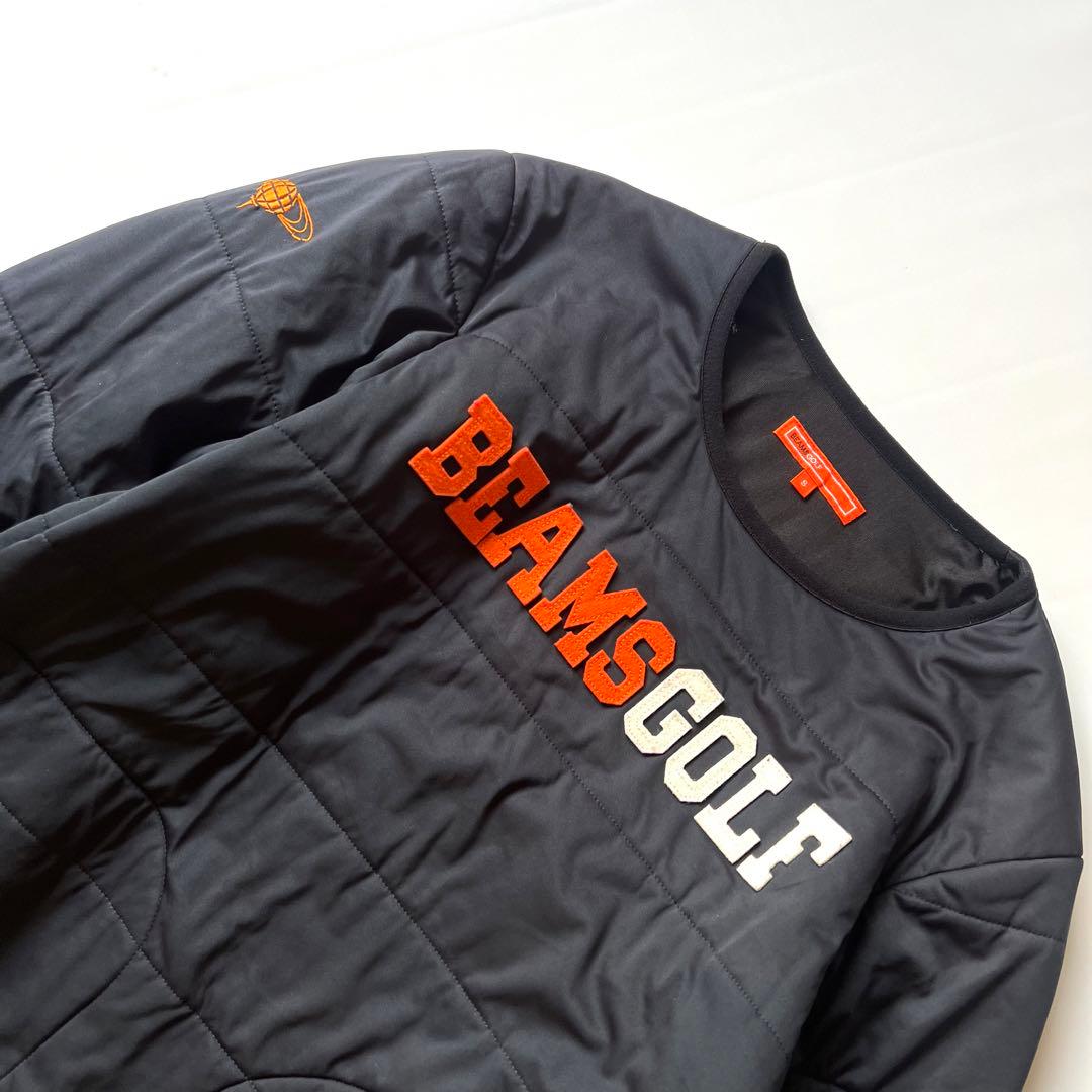 BEAMS GOLF ビームスゴルフ　プルオーバー　中綿入り　ダウン　ブルゾン