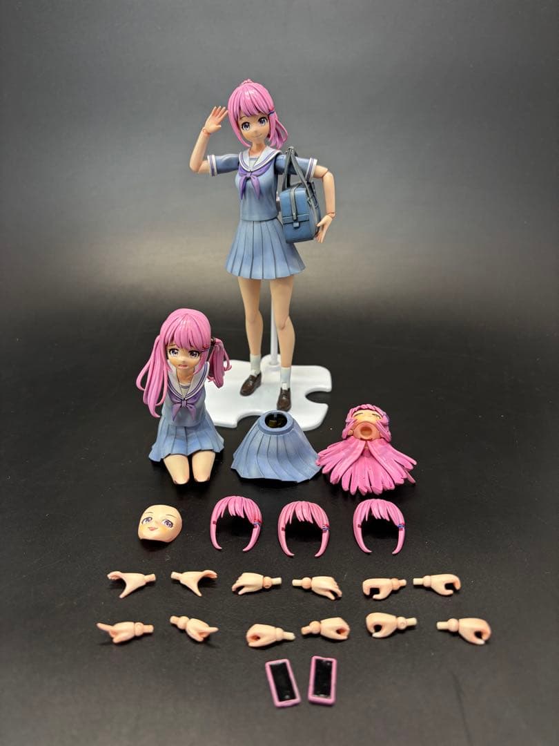 【塗装完成品】結城 まどか【桃桜高校・夏服】ドリーミングスタイル ミルキーマリン