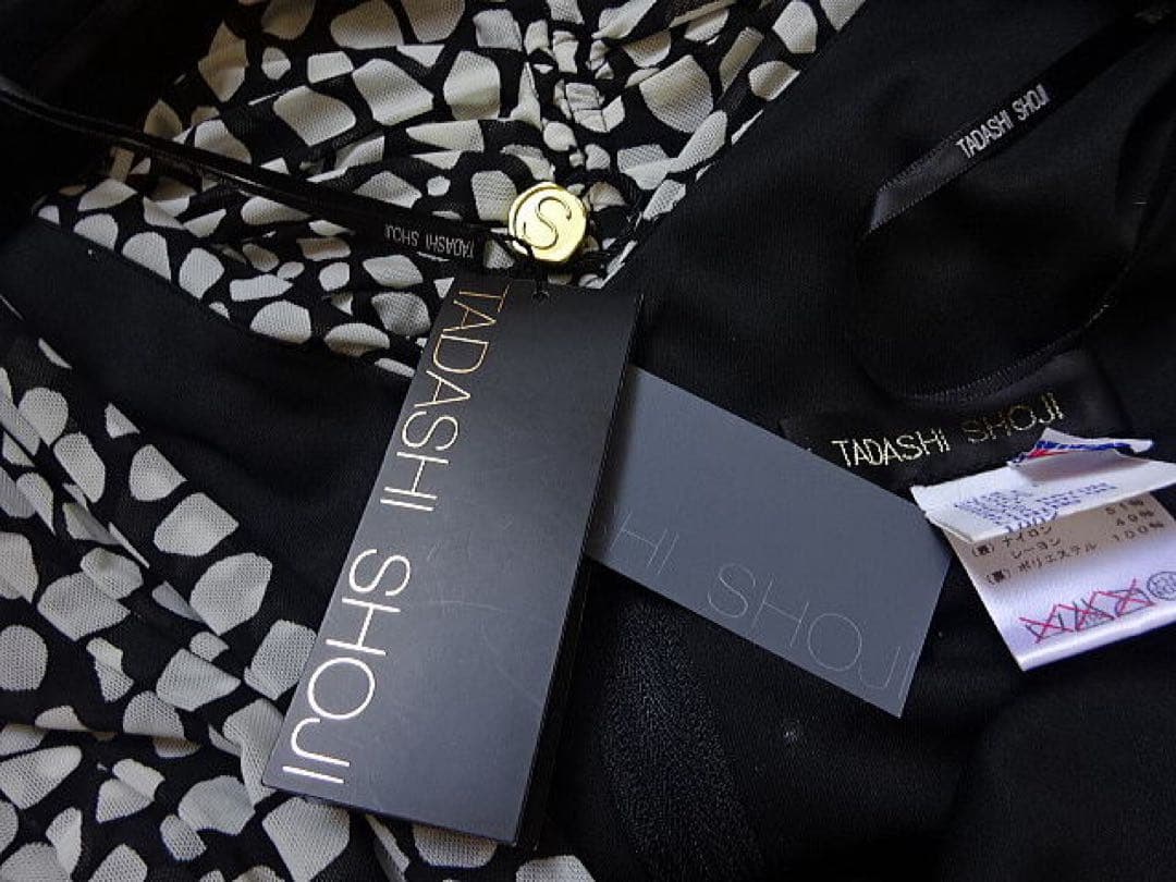 タダシショージ　カシュクール　ビジュー　ブラウス