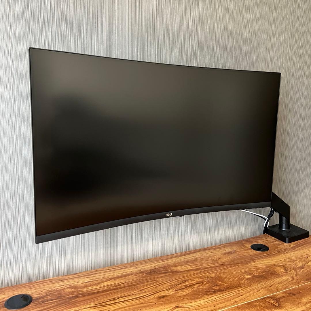 \セット/【Dell】31.5インチ4Kモニター【HUANUO】モニターアーム