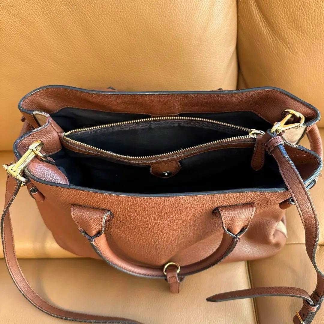 バーバリー　BURBERRY バナーバッグ ハンド ショルダー 2Wayバッグ