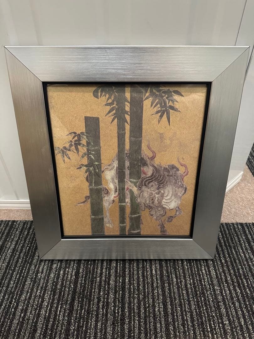 日光東照宮　麒麟の色紙