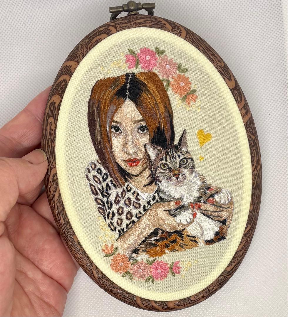 うきたん( *´꒳`* )♥様うちの子刺繍