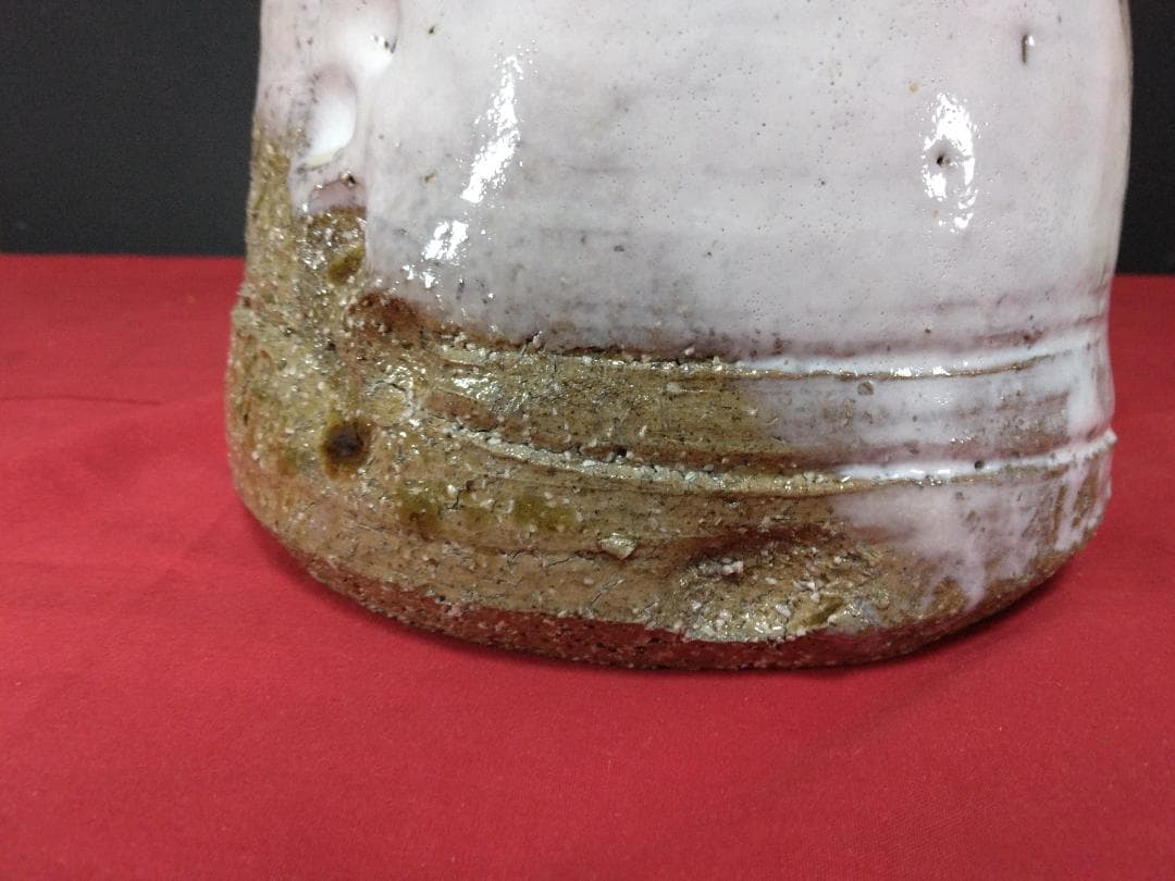 茶道具　萩焼 【　渋谷泥詩　　水指　】