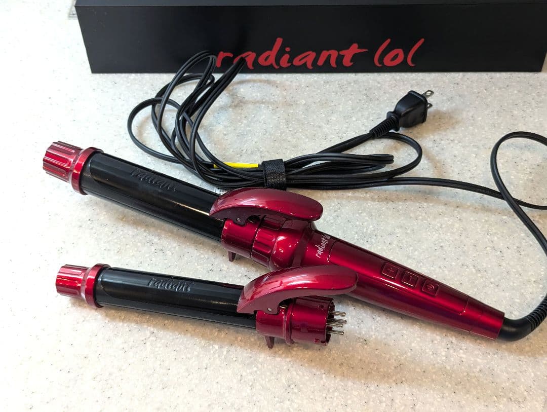 ラディアント コテ 32mm ＆ 26mm. ヘアアイロン