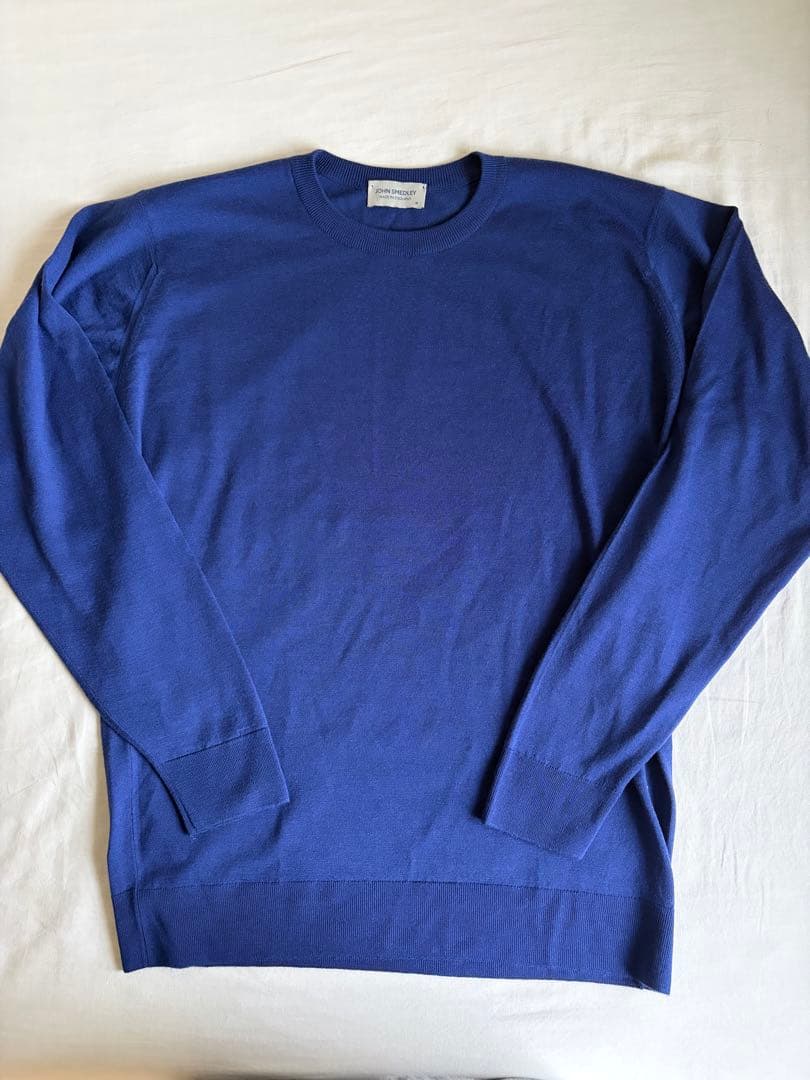レア？ ジョンスメドレー M ブルー ウール