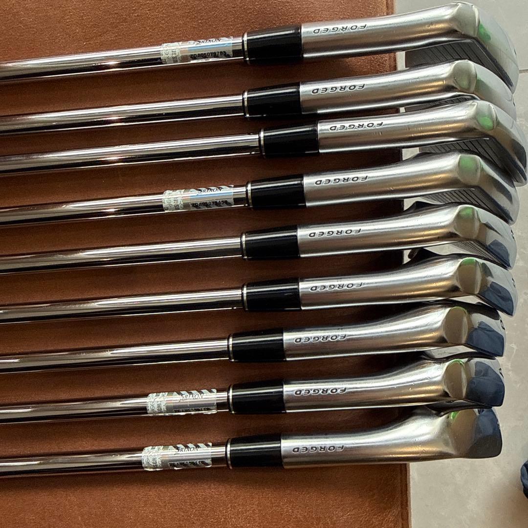 y*5様 スリクソン ZX7 アイアン　9本フルセット　ダイナミック　ゴールド