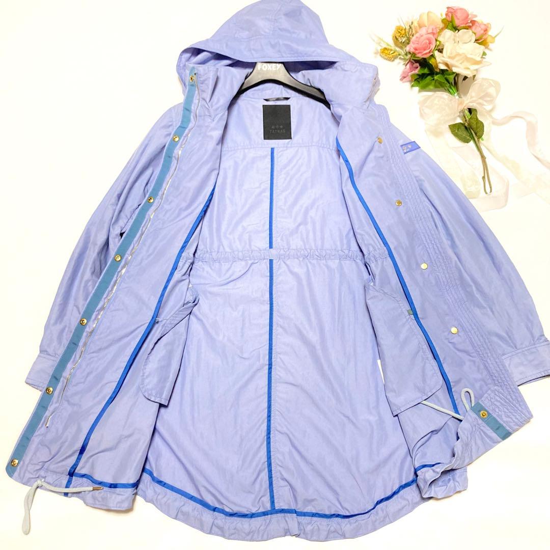 2way☆TATRAS タトラス☆春カラー モッズコート フード着脱可