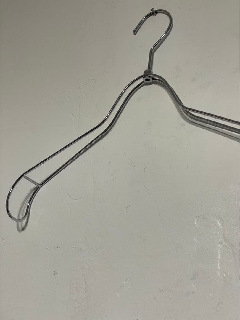 【52本セット】スチールハンガー 型崩れ防止 シルバー まとめ売り おまけ7本