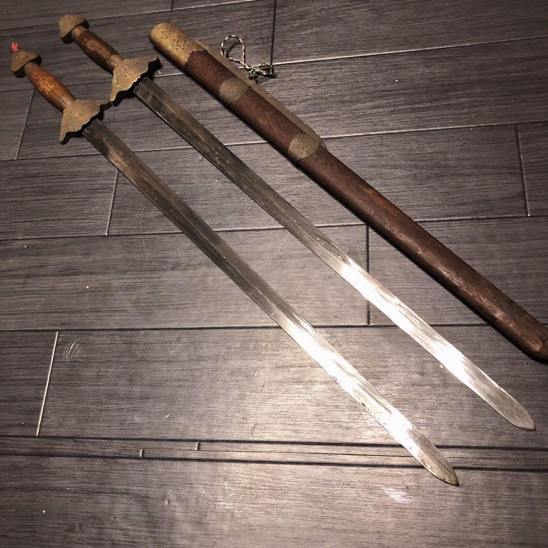 レプリカ 双剣 西洋剣　2本ヴィンテージ アンティーク