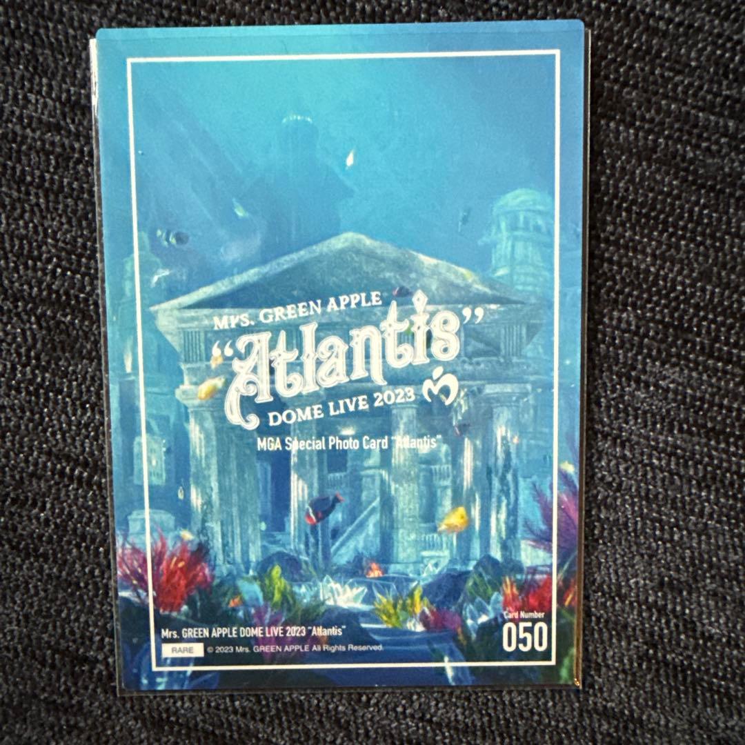 Mrs. GREEN APPLE 藤澤涼架 フォトカード レアAtlantis