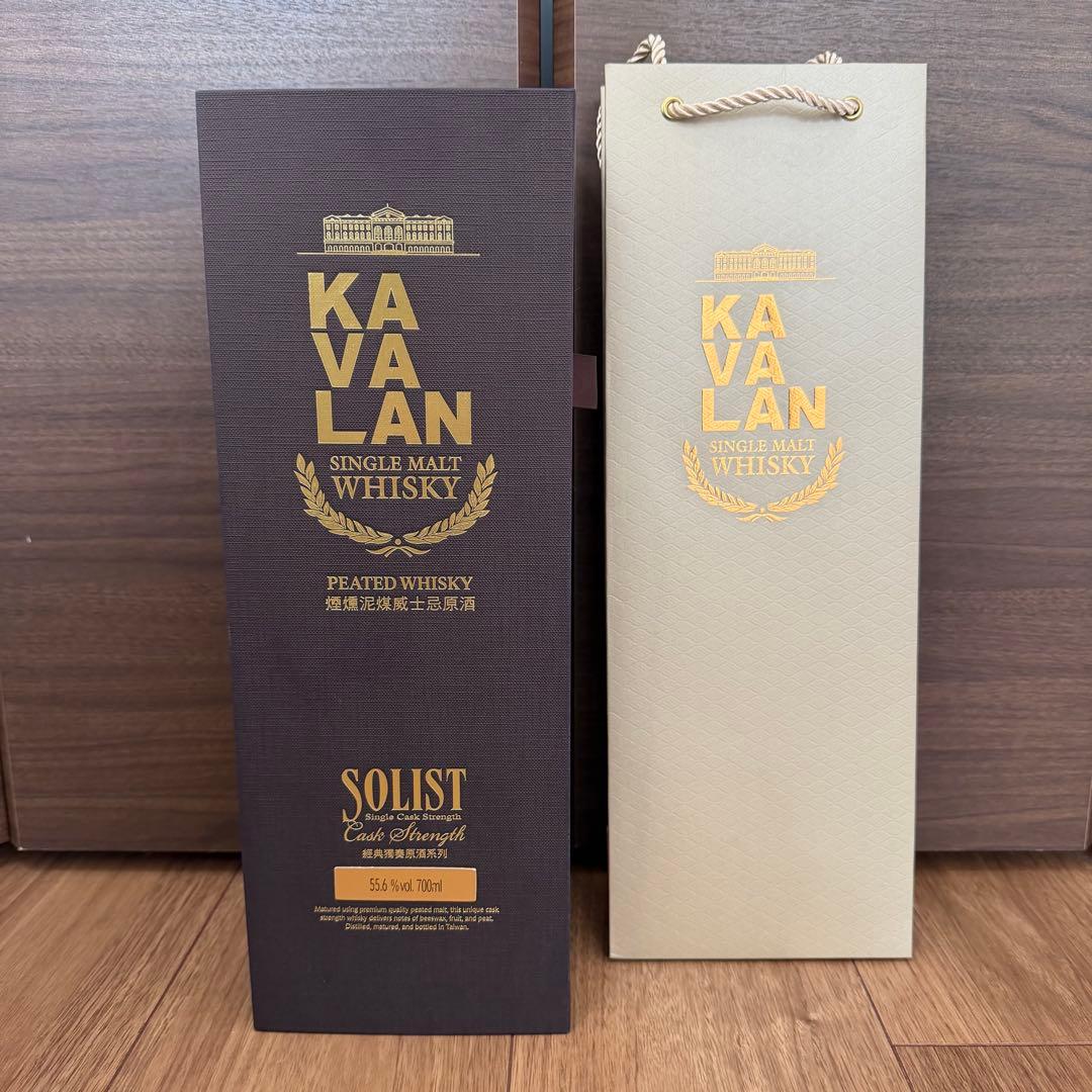 【限定品】KAVALAN ソリストピーテッド カスクストレングス