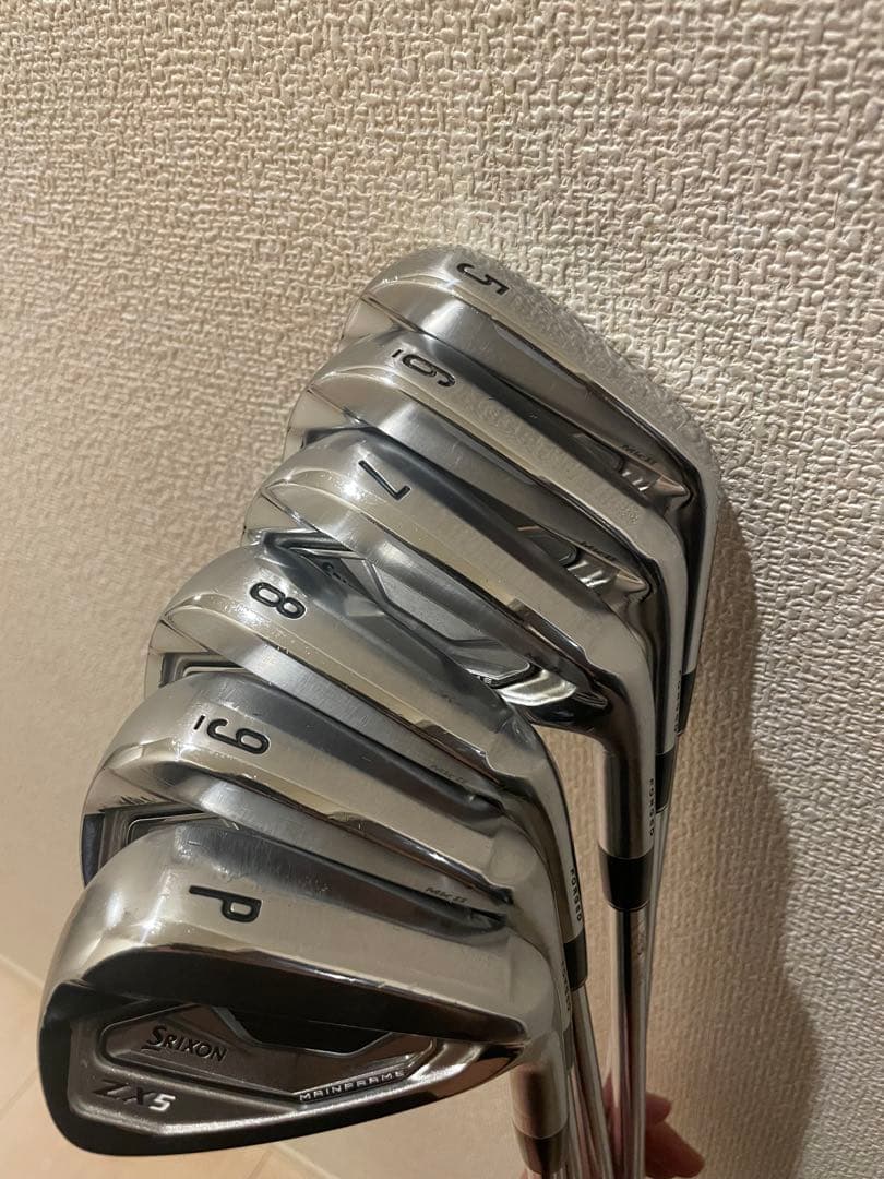 名器! スリクソン ZX5 MK2 アイアン 6本セット(P〜5)