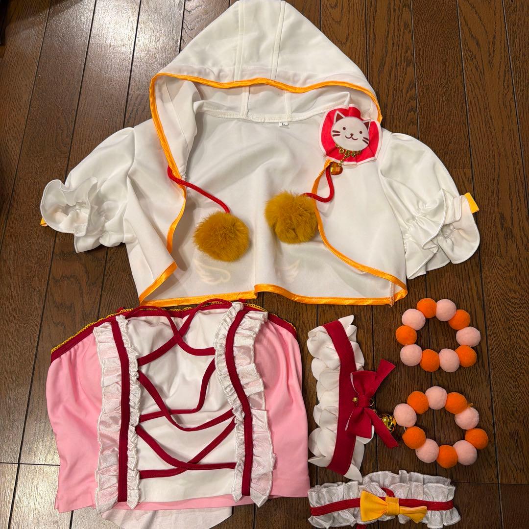 ラブライブ! 高坂穂乃果　キャットツインテール　コスプレ　衣装