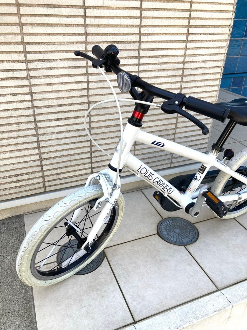 ことり様　LOUIS GARNEAU 子供用自転車 ホワイト　16インチ