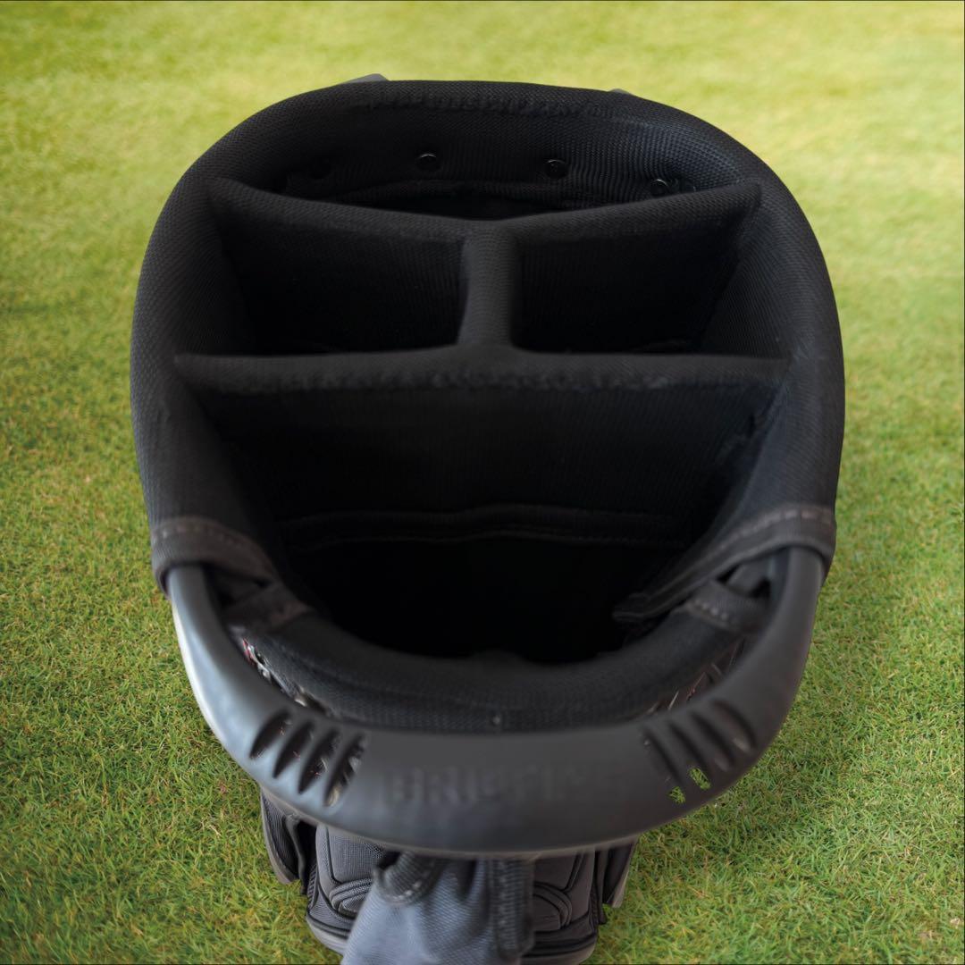 ツアーADコラボ　ブリーフィング CR-10 キャディ バッグ 黒　限定完売品