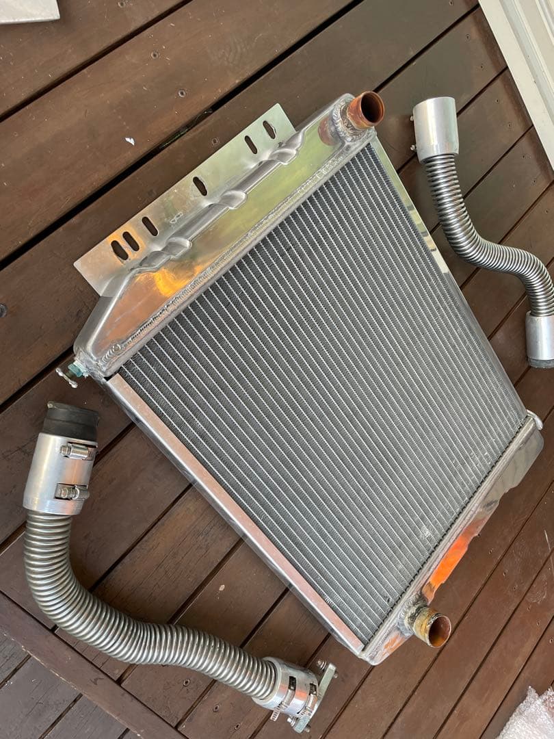 インパラ アルミラジエーター シボレー 59～68 ローライダー