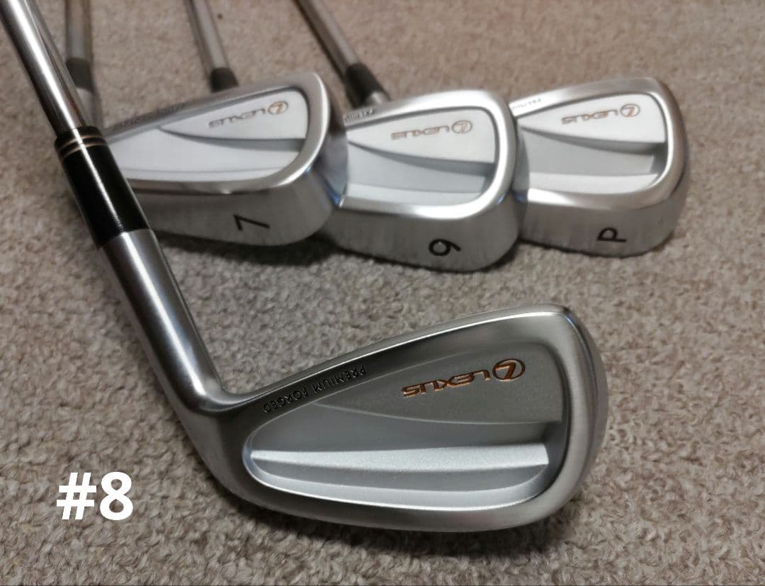 超美品 三浦技研 レクサスアイアン プレミアムフォージド4本セット