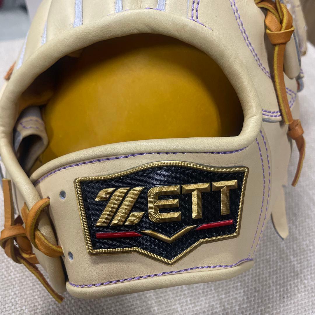ZETT 硬式野球グローブ クリーム色