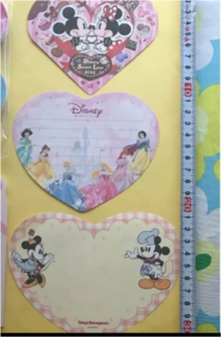 確認用、ディズニー・メモ 10枚