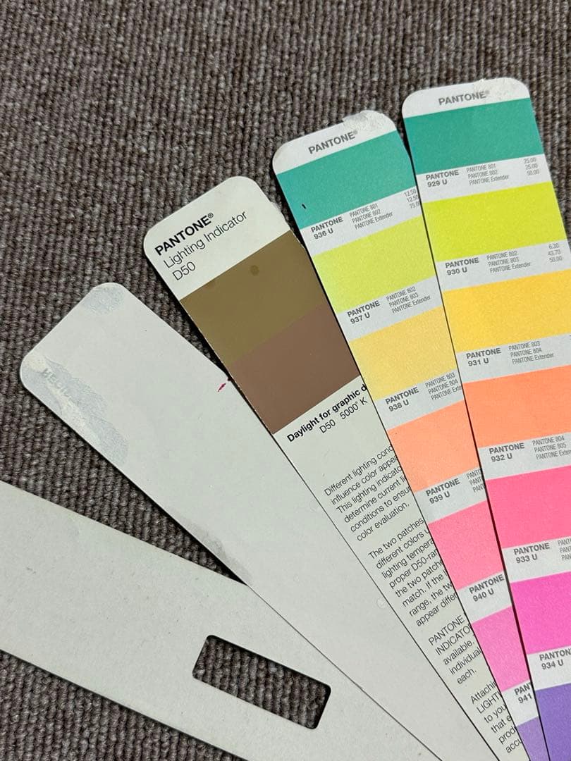 PANTONE色見本PASTELS&NEONS Coated&Uncoated