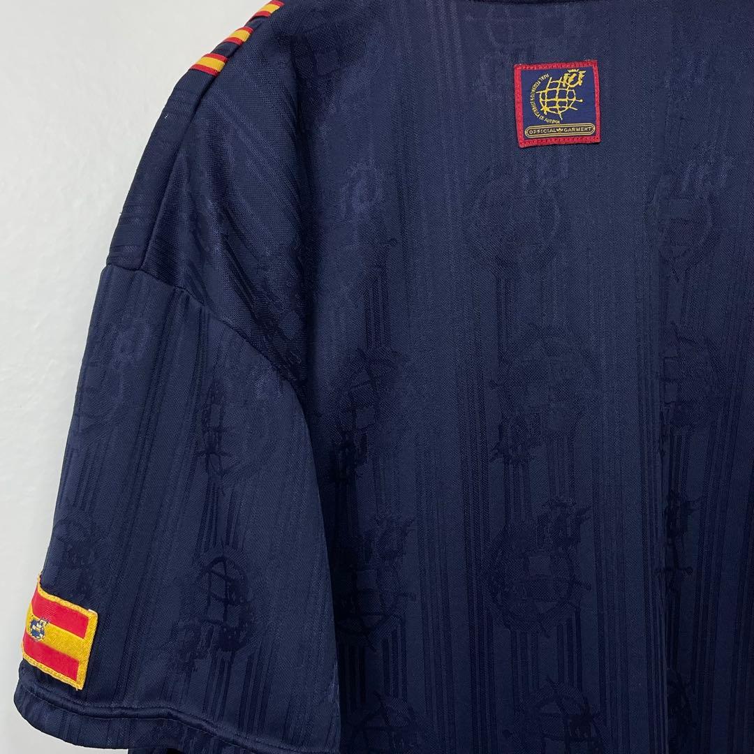 96年　当時物　アディダス　スペイン代表　アウェイ　ユニフォーム