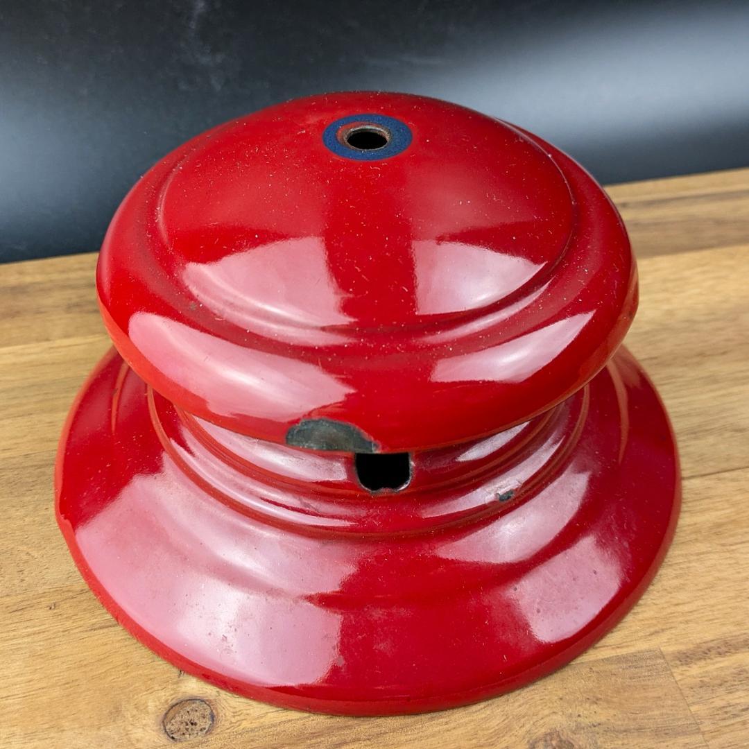 希少マルーン★コールマン ランタン 200A 62年6月製 PYREX赤ロゴ美品