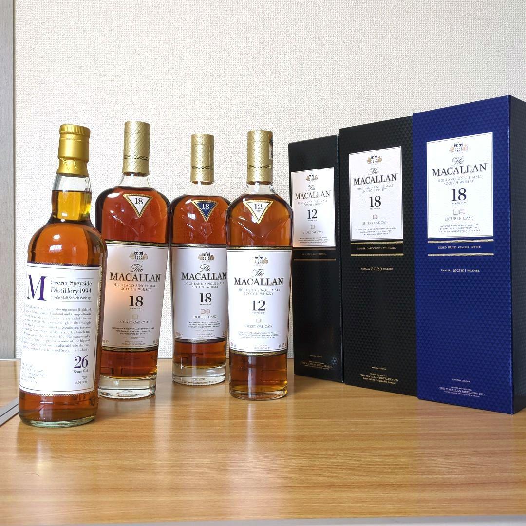 ザ・マッカラン　４本セット