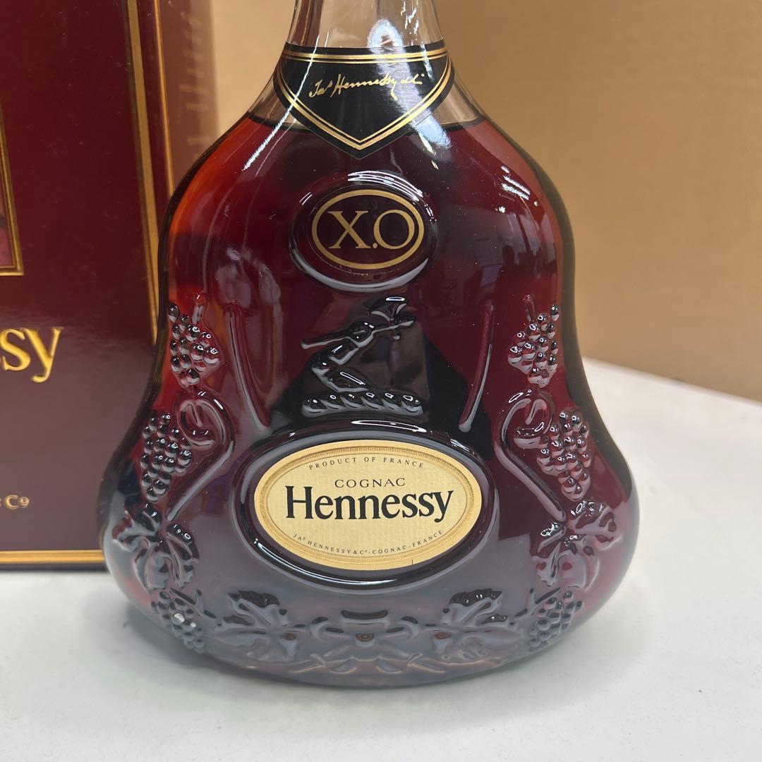 5504【未開栓】Hennessy XO 金キャップ クリアボトル 700mL
