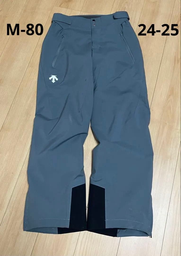 【中古】24-25モデル デサント SIOパンツ（M-80/グレー）
