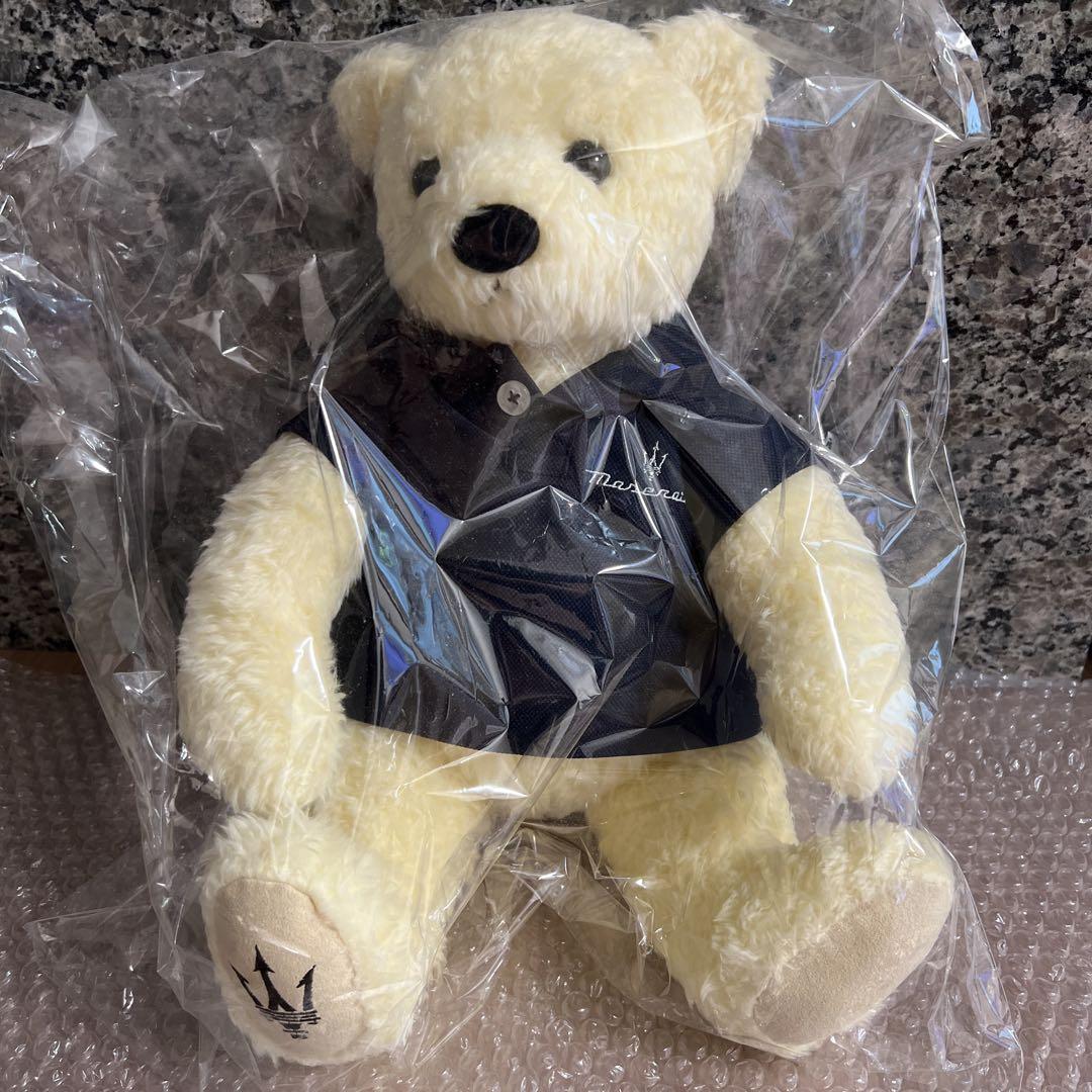 新品 マセラティ MASERATI テディベア ノベルティ くま 熊 購入特典