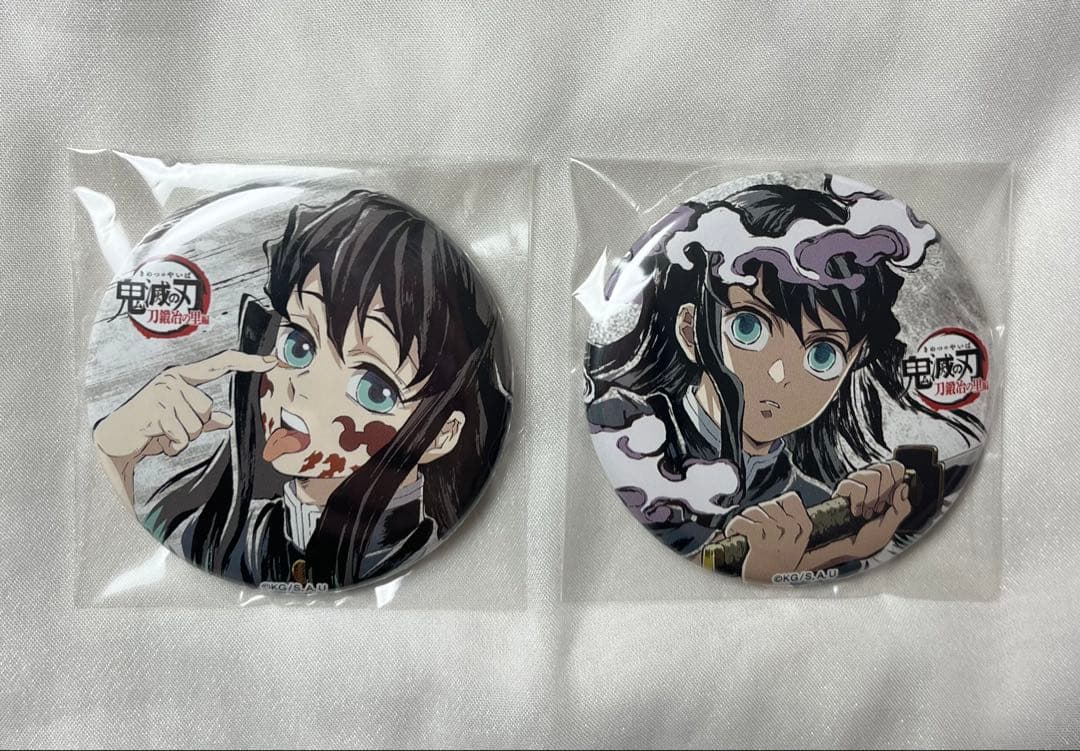 鬼滅の刃 時透無一郎 幕間画 ピンバッジ 缶バッジ