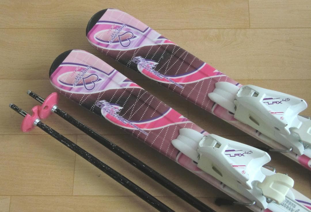 ■■送料無料■Hart■ジュニア用スキーフルセット■板127靴23■WAX済■■