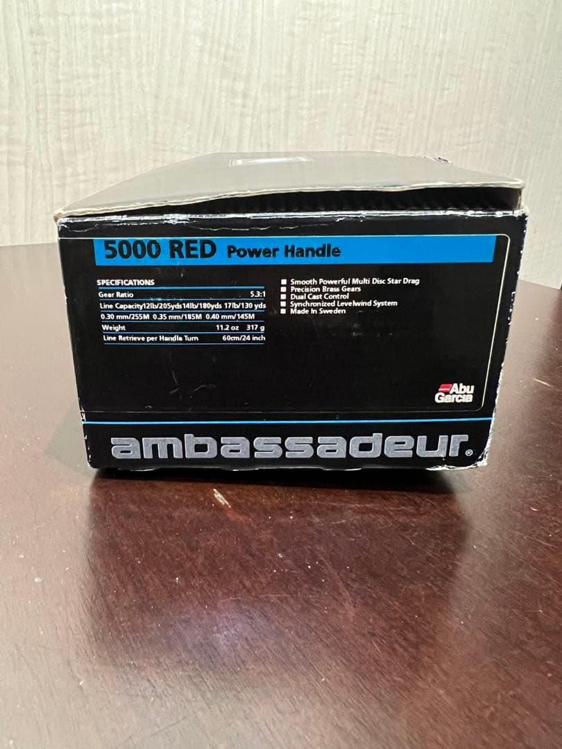 アブ アンバサダー 5500 RED Power Handle(新品未使用)