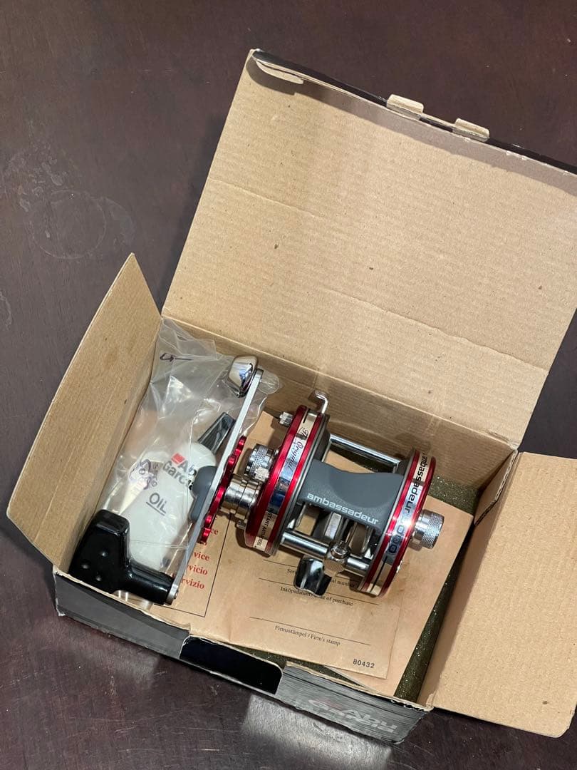 アブ アンバサダー 5500 RED Power Handle(新品未使用)