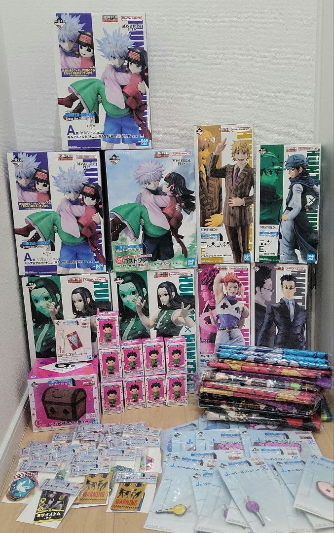 一番くじ　ハンターハンター　※約1ロット(3点除く)※　78点 セミコンプリート