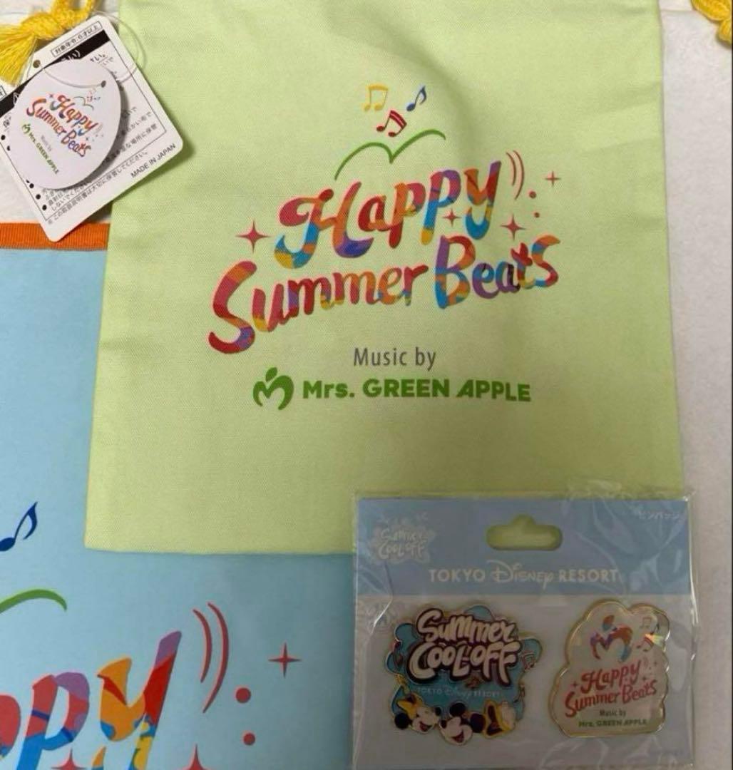 【新品】ディズニー サマークールオフ ミセスコラボグッズ4点セット