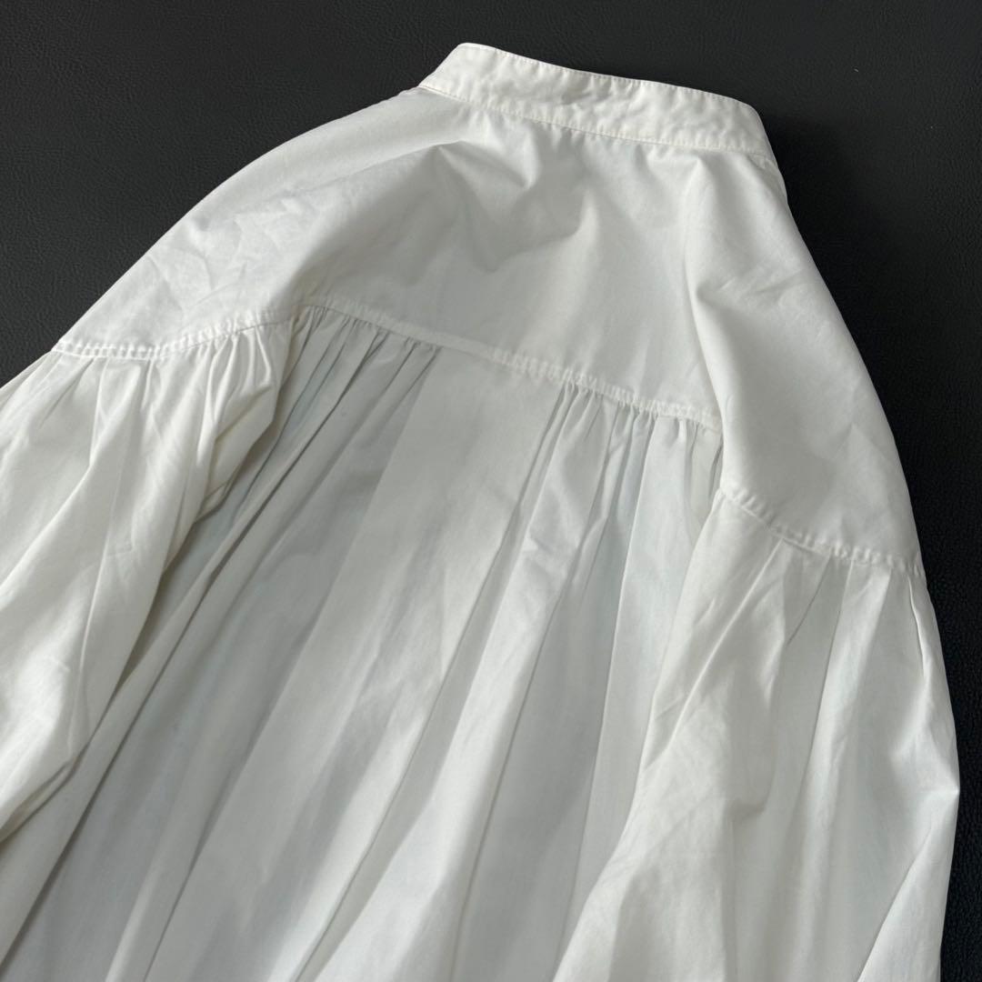 人気✨ LE PHIL ルフィル　ライトタイプライターギャザーブラウス