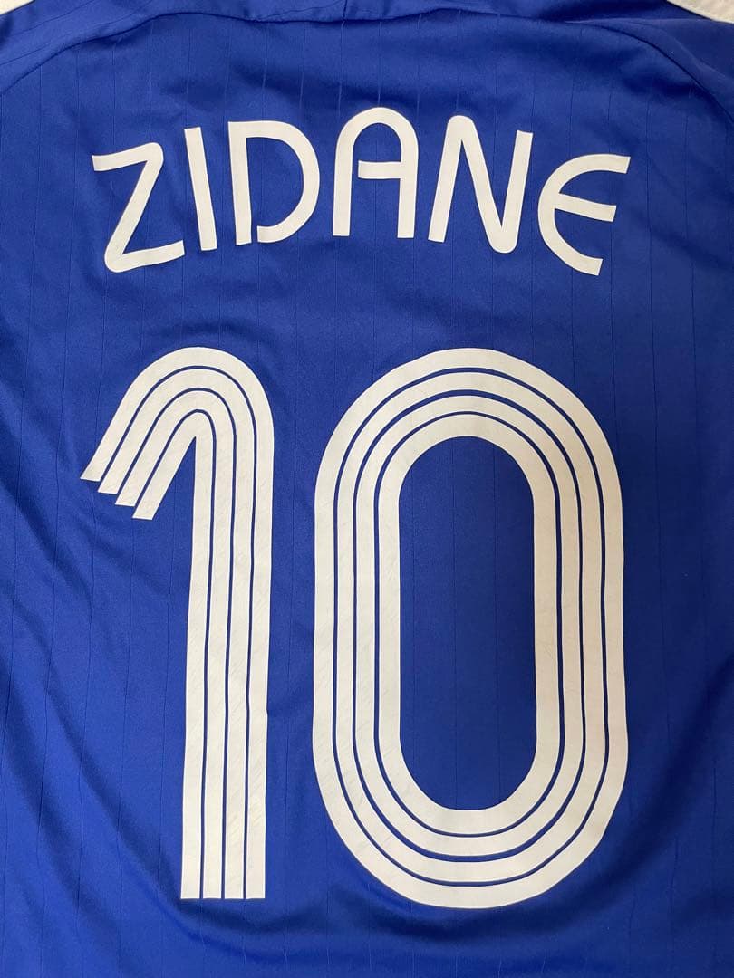 フランス代表 ジダン 2006W杯モデルユニフォーム Mサイズ