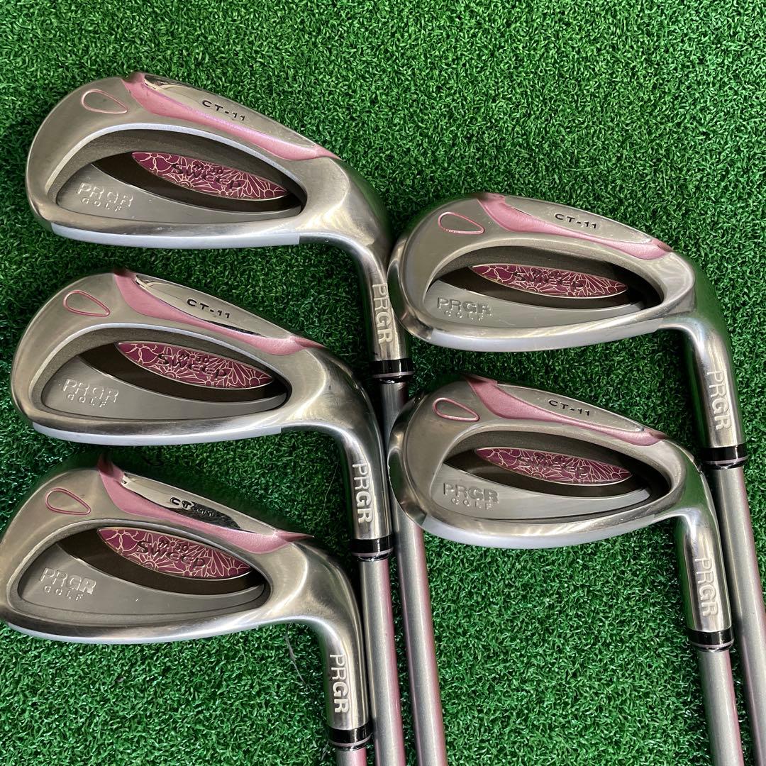 プロギア　スイープ　モデル　CT-11 レディースアイアン　5 本組