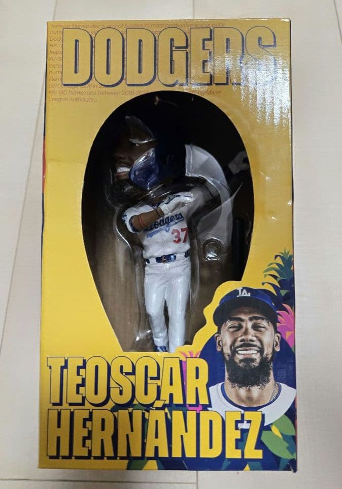 【新品・未使用】テオスカー・ヘルナンデス　ボブルヘッド#1