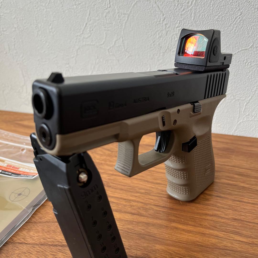 美品 グロック19 gen4 ガスガン RMRサイト付き 東京マルイ