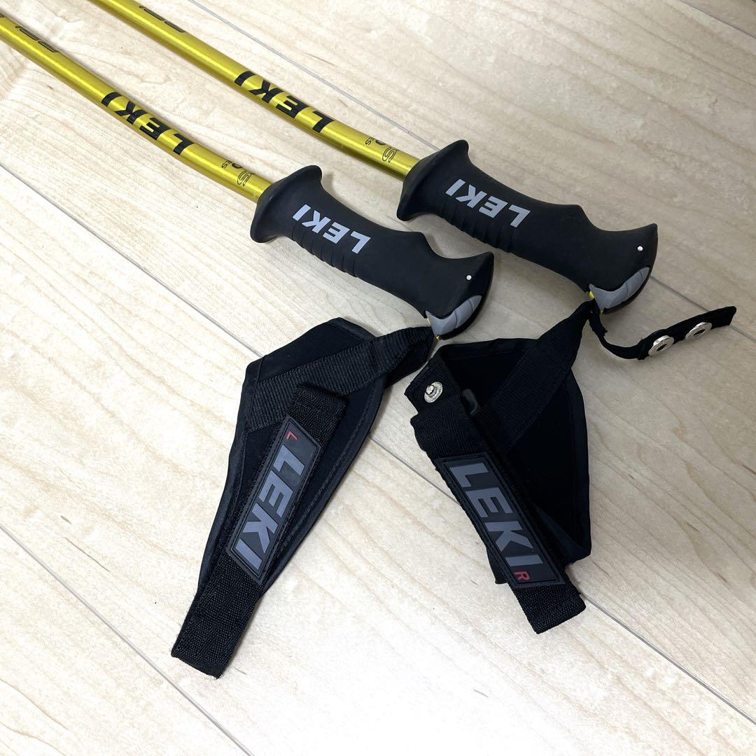 【美品】Volkl Racetiger SC 163cm LEKI 3点セット