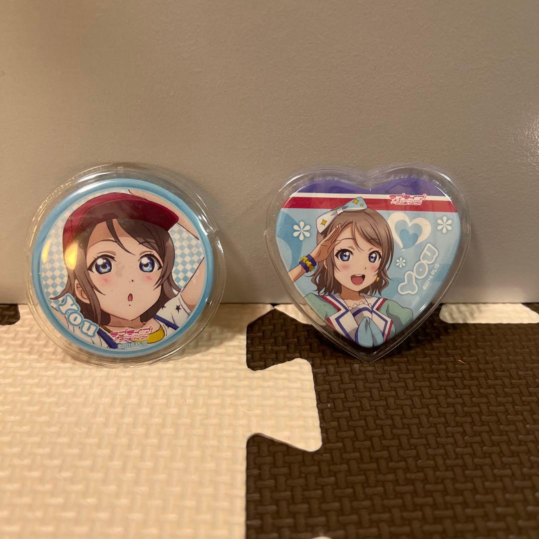 ラブライブ ラブライブサンシャイン Aqours 1st缶バッジ 渡辺曜セット