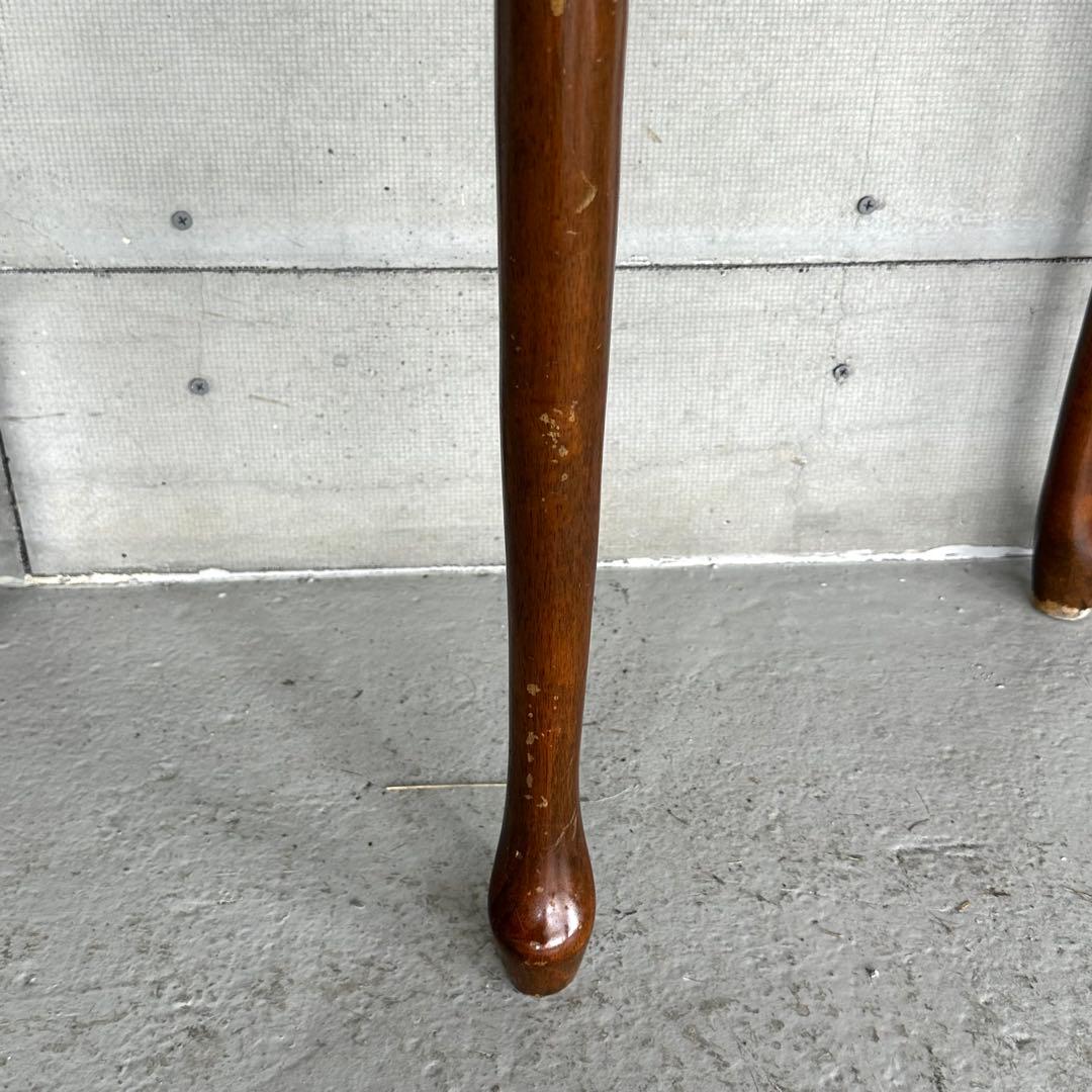 ★90s★猫脚 半円コンソールテーブル｜COGIT｜電話台｜花台｜クラシック家具